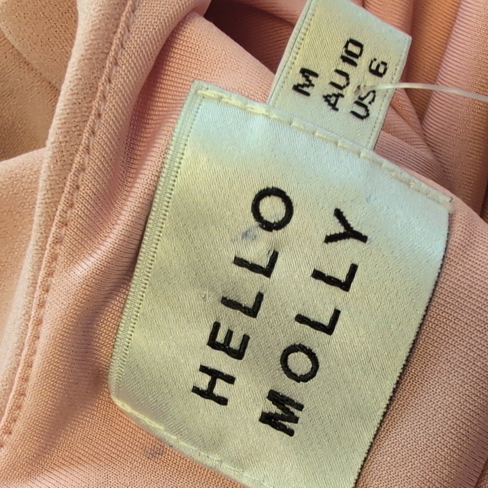 Hello Molly Take Chances Blush Dress Size 6 - Picture 8 of 9
